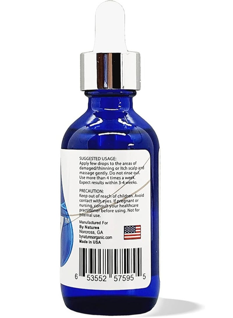 Bio By Natures Bio 7 Essential Miracle Drops Infused with HGF Complex, Revitalizes Hair Follicles & Strengthens Weak Hair - Image 2