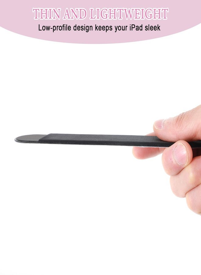 Classicseali 2pcs Stylus Holder for Tablet,Stylus Holder for Phone,Elastic Tablet Pens Holders for Tablets,Scratch, Dust and shock protection,Compatible with Pencil Pro,1st/2nd Gen,USB-C,Black & Pink - Image 3