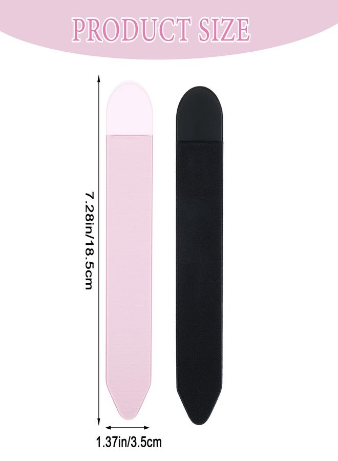 Classicseali 2pcs Stylus Holder for Tablet,Stylus Holder for Phone,Elastic Tablet Pens Holders for Tablets,Scratch, Dust and shock protection,Compatible with Pencil Pro,1st/2nd Gen,USB-C,Black & Pink - Image 2