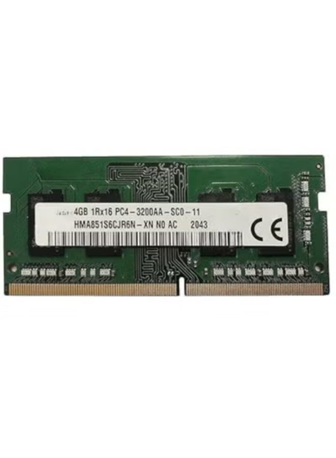4GB DDR4 3200MHz PC4-25600 1.2V 1Rx16 SODIMM Laptop RAM Memory Module – OEM Package - Image 1