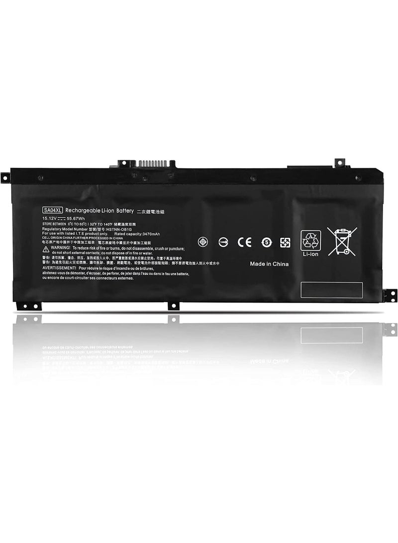 SA04XL SA04055XL Battery for HP ENVY x360 15-DR0000 Series –  Replacement Laptop Battery Compatible with L11119-855 L11421-2C1 HSTNN-IB8W HSTNN-DB8R - Image 1