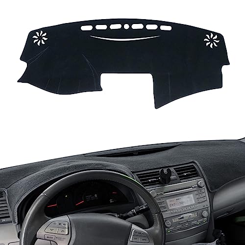 POSAID for Toyota Camry Dash Cover 2011 2010 2009 2008 2007 Dashboard Cover Mat Custom Fit Toyota Camry 20112007 Black - Image 1