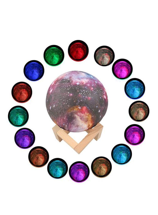 Y&D 3D Print Starry Sky Galaxy Light Lamp Multicolour 30.0x25.0x5.0centimeter - Image 1