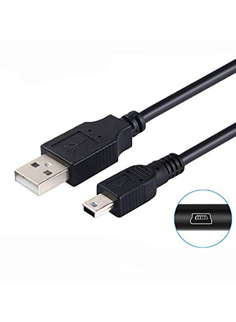 Micro USB Cable 2M,USB to Micro USB 2.0 Android Charging Cord Transfer Wire Data Cable Compatible with Canon Rebel Camcorder,Vixia PC Computer Interface-Black - Image 3