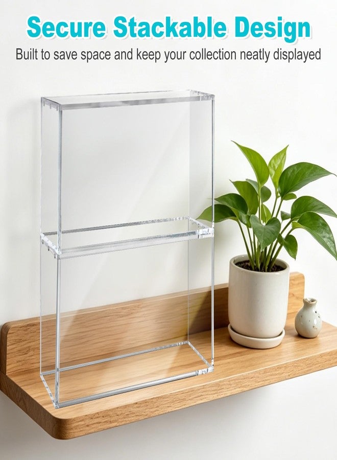 Uoiispet Acrylic Display Case Compatible with Mega Charizard X ex Ultra-Premium Collection UPC&151 UPC,8+5mm Thick Magnetic Acrylic Protector Case, UV Resistant Stackable Display for Pokemon Card Collectors - Image 5