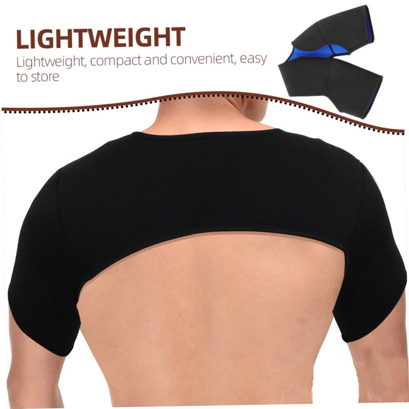 Shoulder Support Brace Pads For Basketball Weightlifting Men Women Reduces Strain Sports Sleep - Image 4