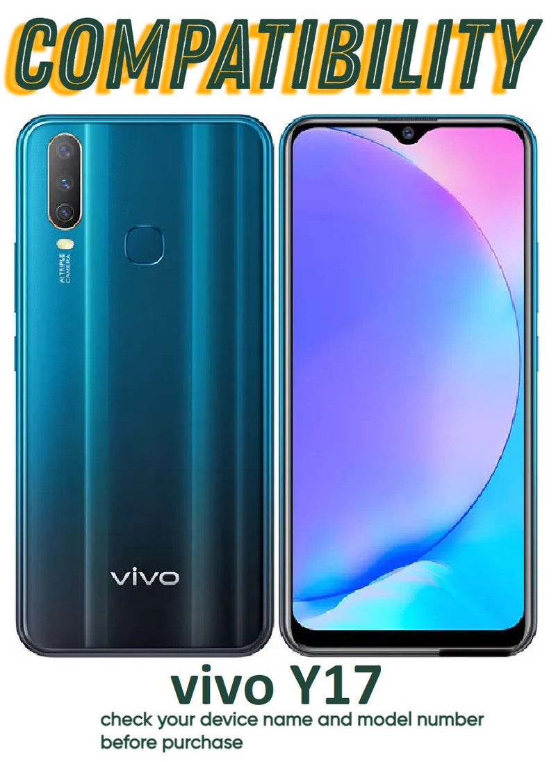 أكاليكس 3  قطع، حماية شاشة،  لهاتف فيفو Y17  ، جودة ممتازة. - Image 3