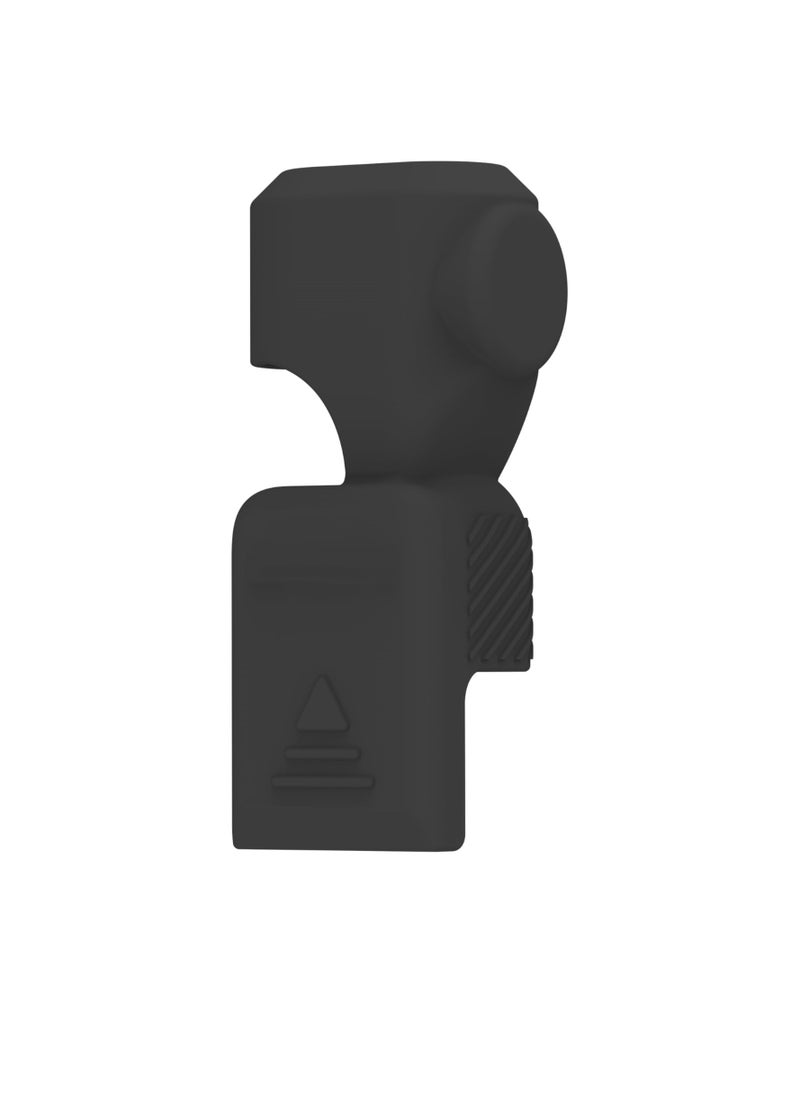 Generic Silicone Protective Cover For DJI Osmo Pocket 3 Gimbal Protective Case Protect Screen Anti-dust Anti-Drop Protective Case Protection Accessory (Black)  - Image 1