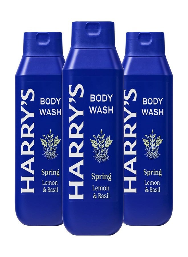 Harry's Men's Body Wash - Spring - (3 Pack) 18 fl oz - Shower Gel for Men - No Parabens, Sulfates, or Dyes - Image 1