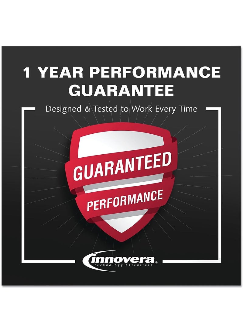 Innovera Innovera IVRC641WN Remanufactured Black HighYield Ink Replacement for CC641WN 60XL 600 PageYield  - Image 4