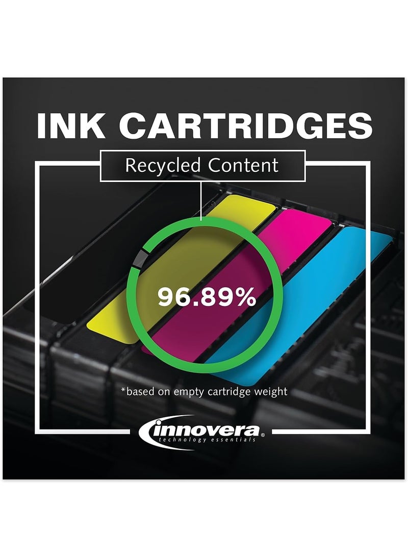 Innovera Innovera IVRC641WN Remanufactured Black HighYield Ink Replacement for CC641WN 60XL 600 PageYield  - Image 5