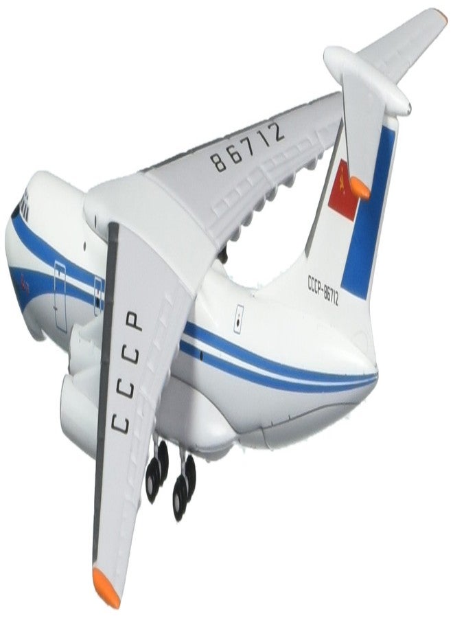 Flight Miniatures نماذج طائرات صغيرة في الجو 500 ألوان نموذجية CCCP-86712 IL-76 مقياس 1:500 - طائرة معدنية مصبوبة - نسخة قابلة للجمع من طائرة إيليوشين IL-76/976 - رقم الجزء A015-IF5176005 - Image 3