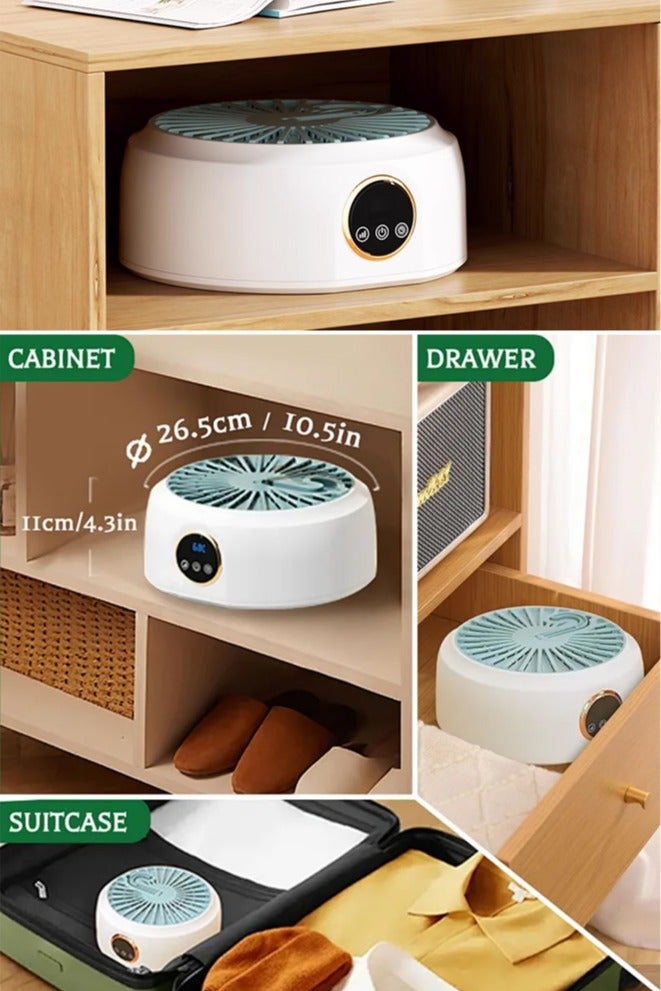 APEX Portable Laundry Dryer, Multifunctional Electric Dryer Machine, Mini Clothes Dryer with Dryer Bag, 2 Gear Adjustable Small Dryer Machine, Foldable Compact Dryer for Delicate Garmnts  - Image 4