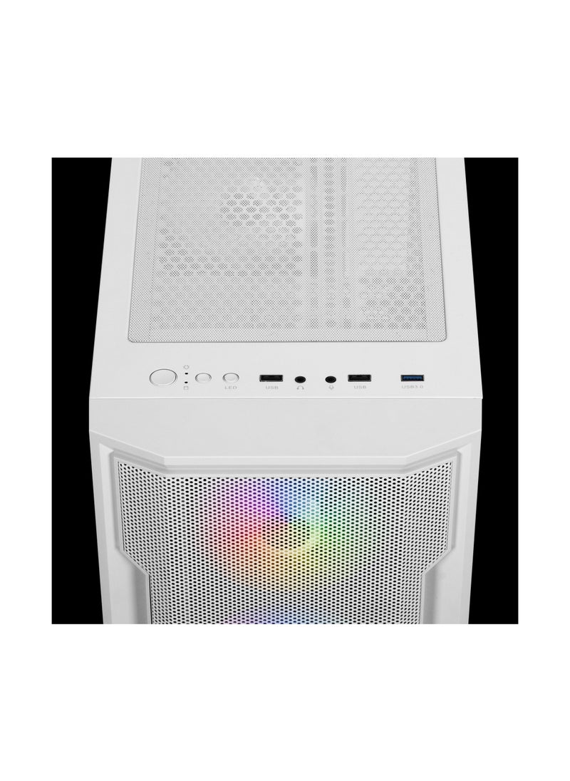 GAMDIAS - GAMDIAS ATHENA M6 LITE White Computer Case - Image 1