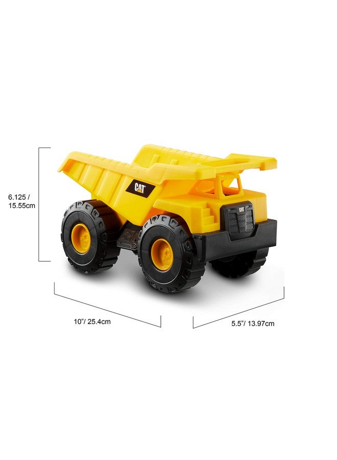 CAT CAT Construction Toys, Dump Truck Set with CAT Hard Hat and Sand Tools, Outdoor Toys for Kids Ages 3+  - Image 2