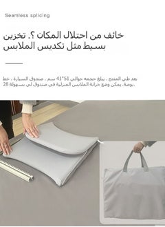 شو وو قطعة واحدة من قضبان سرير الأطفال الصغار ، حاجز سرير للأطفال قابل للطي ، حاجز أمان لسرير الأطفال للأطفال الصغار وكبار السن مع مرساة معززة لسلامة الأطفال ، مزدوجة ، مزدوجة ، بالحجم الكامل وسرير كوين وسر  - Image 4