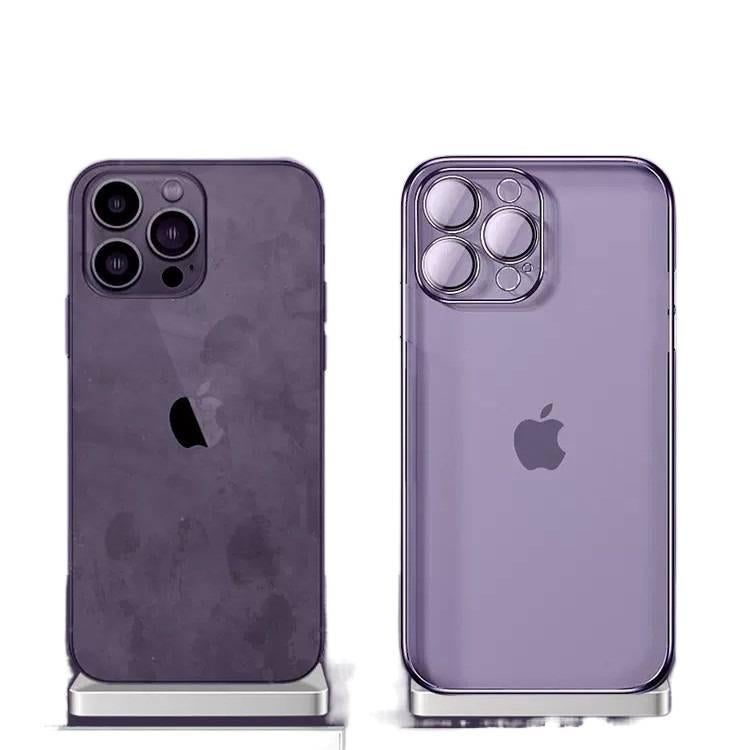 LS غطاء واقي بPC لـ iPhone 15 / 15 Plus / 15 Pro / 15 Pro Max مع مقاوم للصدمات وحماية من السقوط مع مقاوم للصدمات مع ملمس ناعم مع لمسة نهائية غير لامعة باللون أزرق باللون الأزرق - Image 4