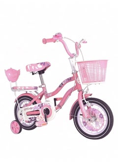 12 inch bicycle with rear seat and hand brake - ideal for kids and beginners, comfortable and safe design