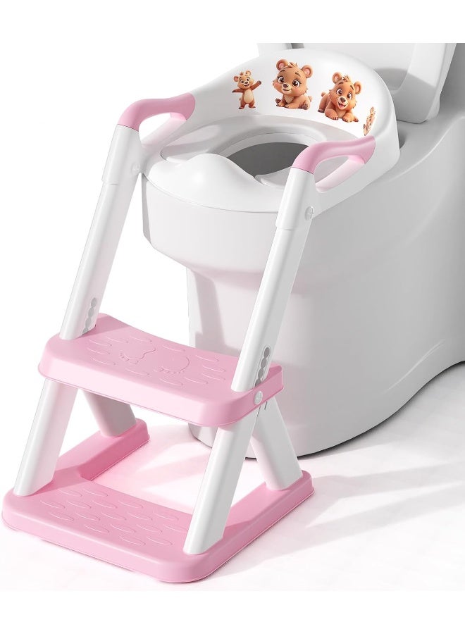 SKYROKU Potty Seat for Toilet with Step Stool Ladder - Image 2