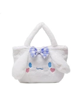 Kawaii Cinnamoroll Sanrio Plush Bag My Melody Anime Handbags Kt Cat Purin Dog Kuromi Plushie Backpack for Girls