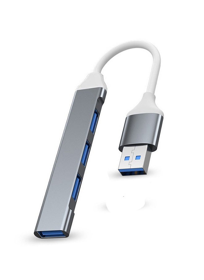 Generic Mini USB Hub Extensions, 4 Port USB 3.0 Expander, USB 2.0 Hub, Adapter Station, Ultra Slim Portable Data Applicable for Laptop, iMac Pro, MacBook Air, Mac, Notebook PC  - Image 1