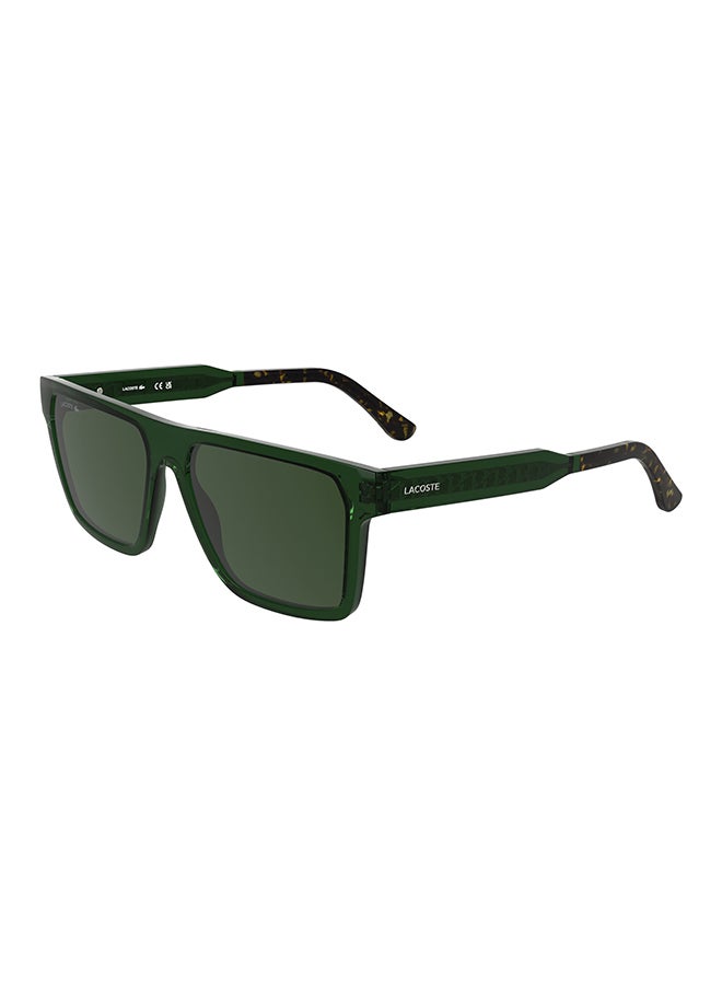 LACOSTE Full Rim Injected Lacoste Suns L6059S N 5616 (301) Transparent Green - Image 1