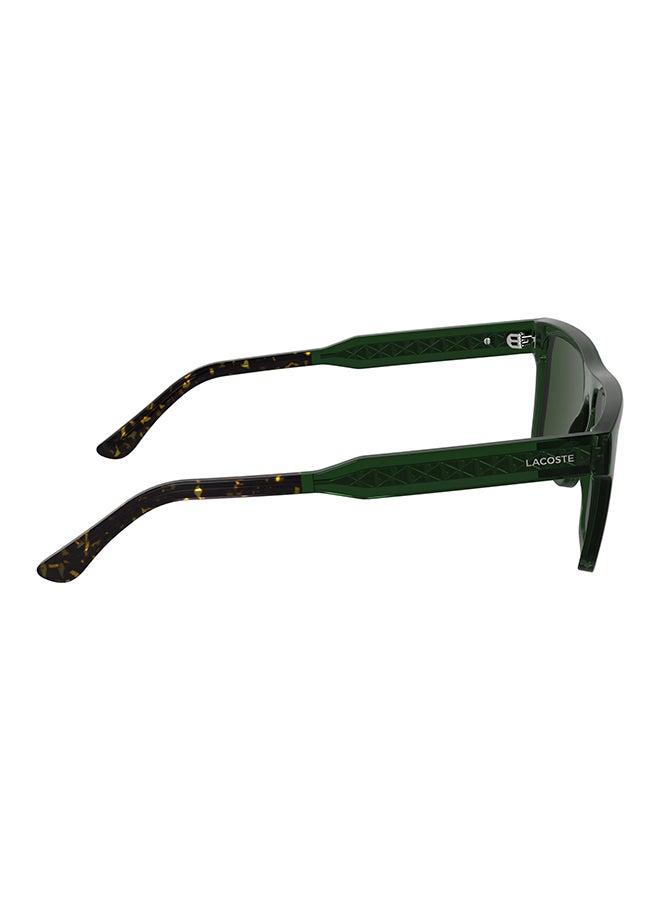 LACOSTE Full Rim Injected Lacoste Suns L6059S N 5616 (301) Transparent Green - Image 5