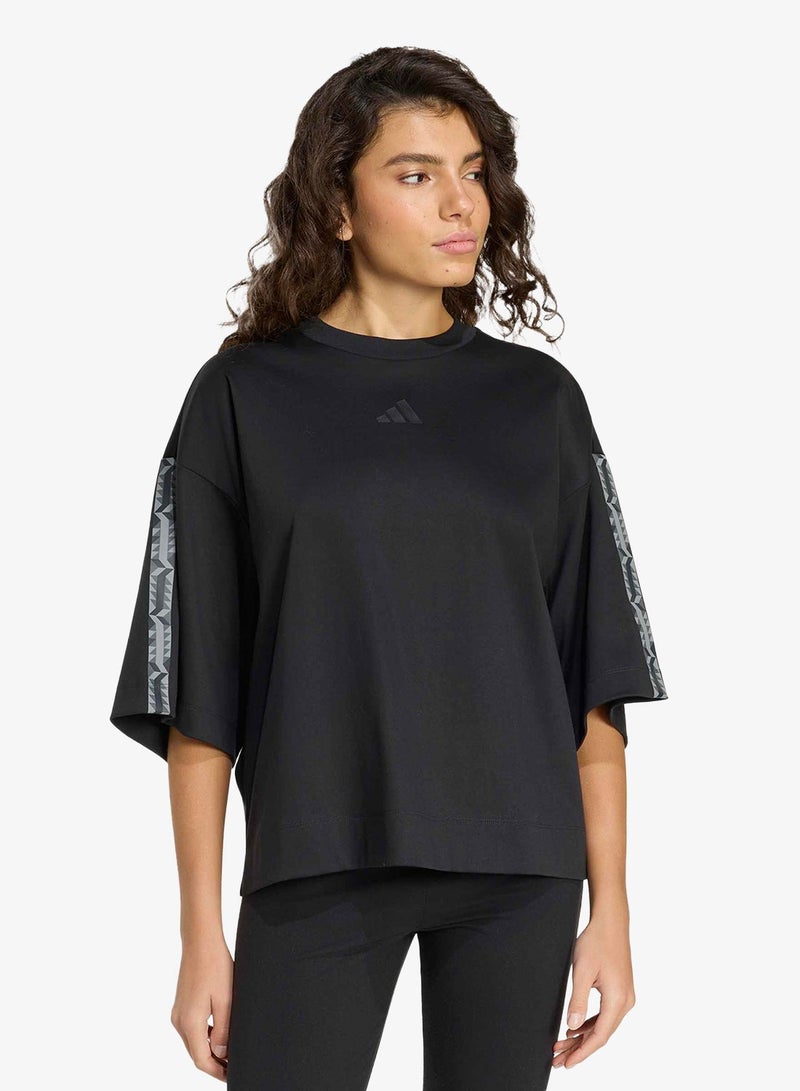 Adidas Saudia Travel Pack Soft Lux Loose T-Shirt - Image 1