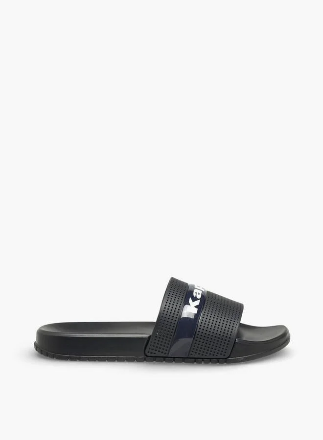 كابا Men Logo Print Slides