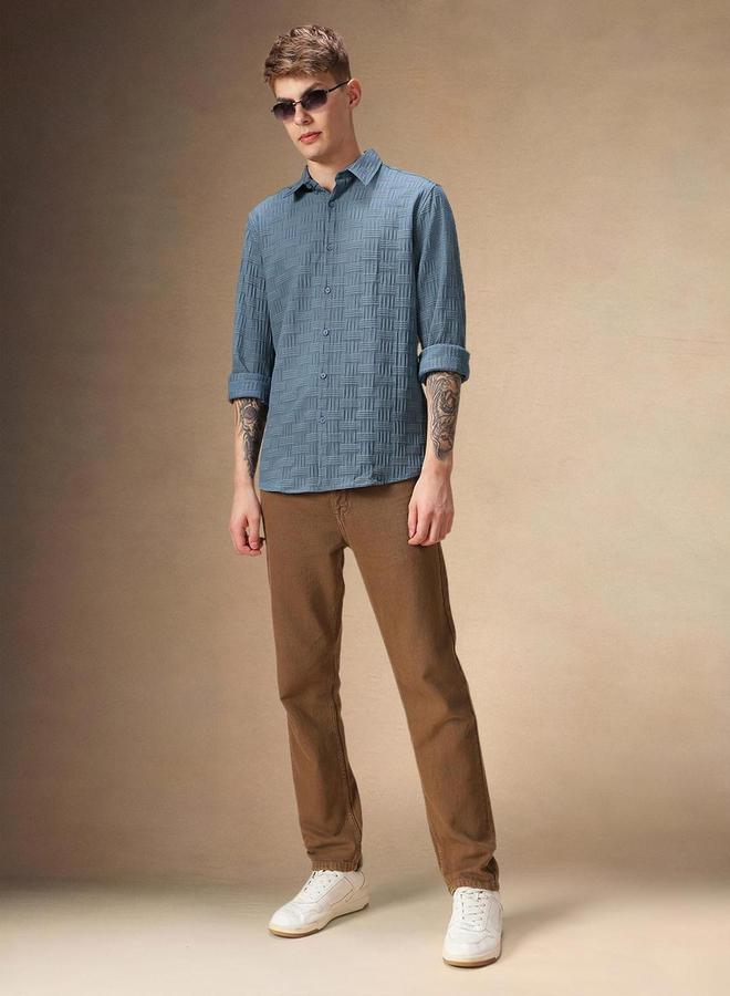 دينيس لينغو قميص كاجوال بياقة بأزرار من ستايلي - Image 2