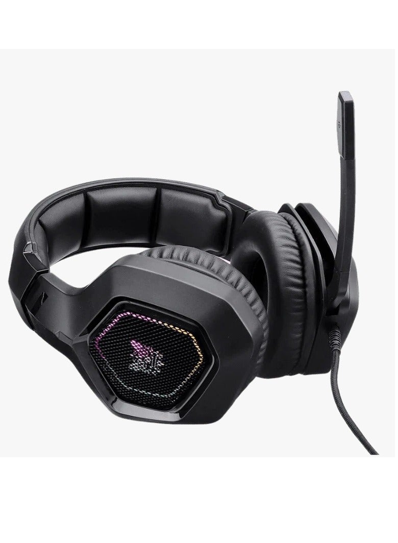 Onikuma K10 Gameing Headphone Black - Image 2