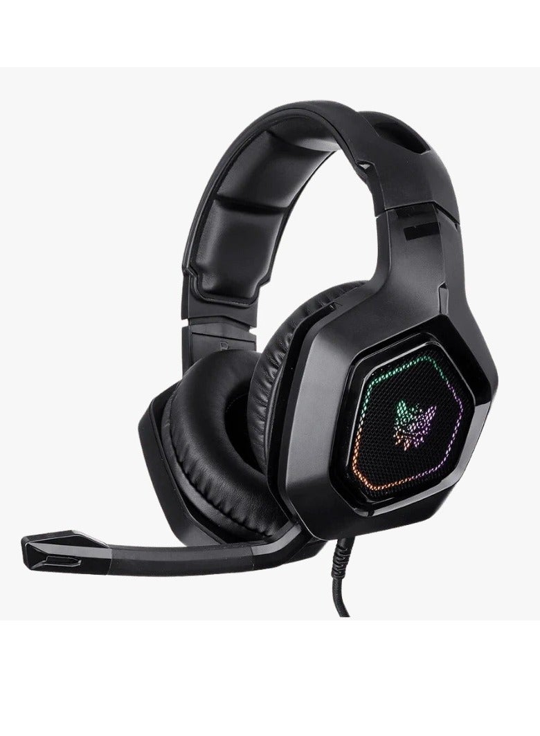 Onikuma K10 Gameing Headphone Black - Image 1