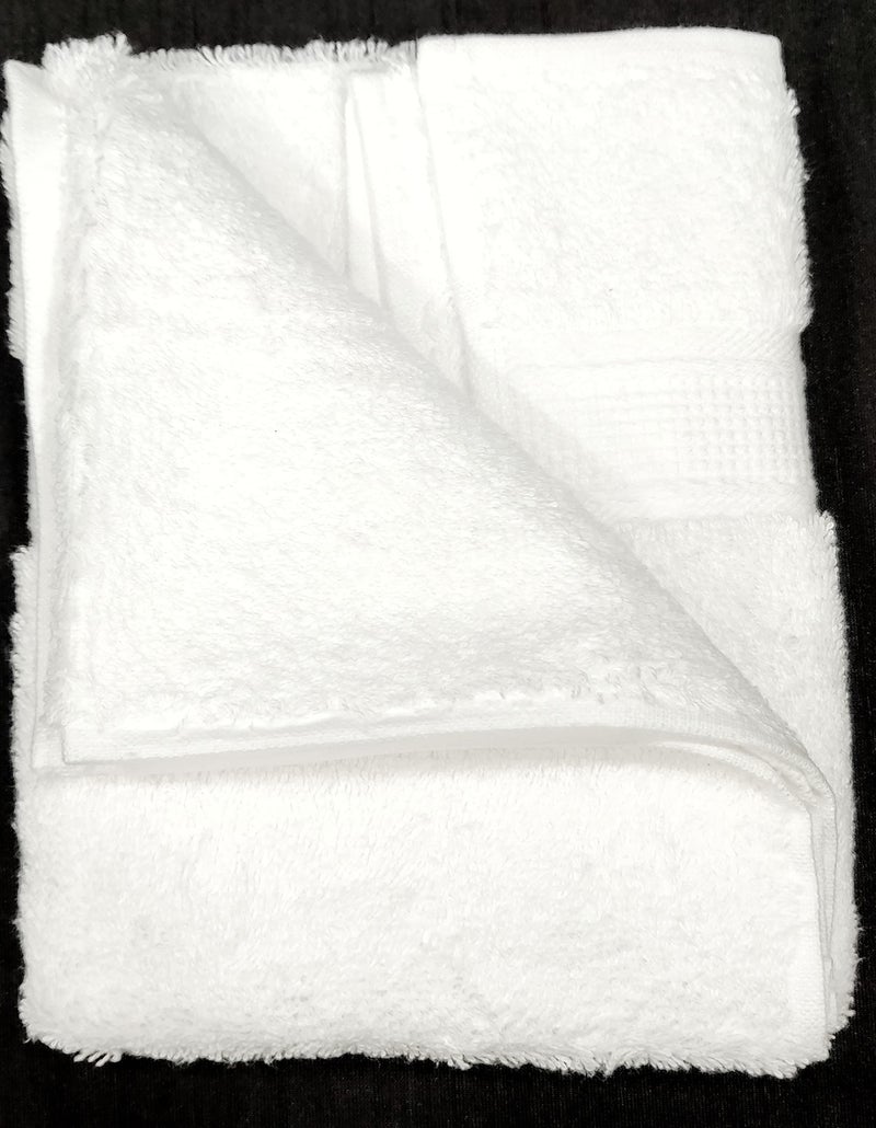 Bombay Dyeing Santino 2-Piece 550 GSM Cotton Hand Towel Set - White - Image 4