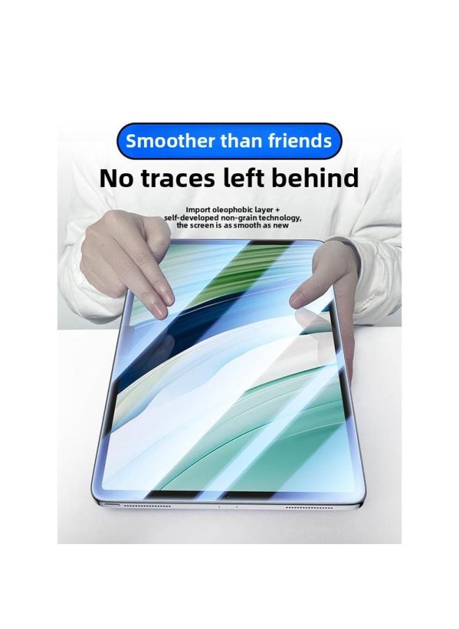 Generic - For Huawei MatePad11.5s Tempered Film Matepadair Protection Matepadpro11.5v8 Glory-Color:Standard Dust Removal Second Sticker Ultra-clear 3-piece Diamond Glass Strong Anti-fingerprint Full Screen Coverage-Size:Honor Tablet X8( 10.1inch ) - Image 1