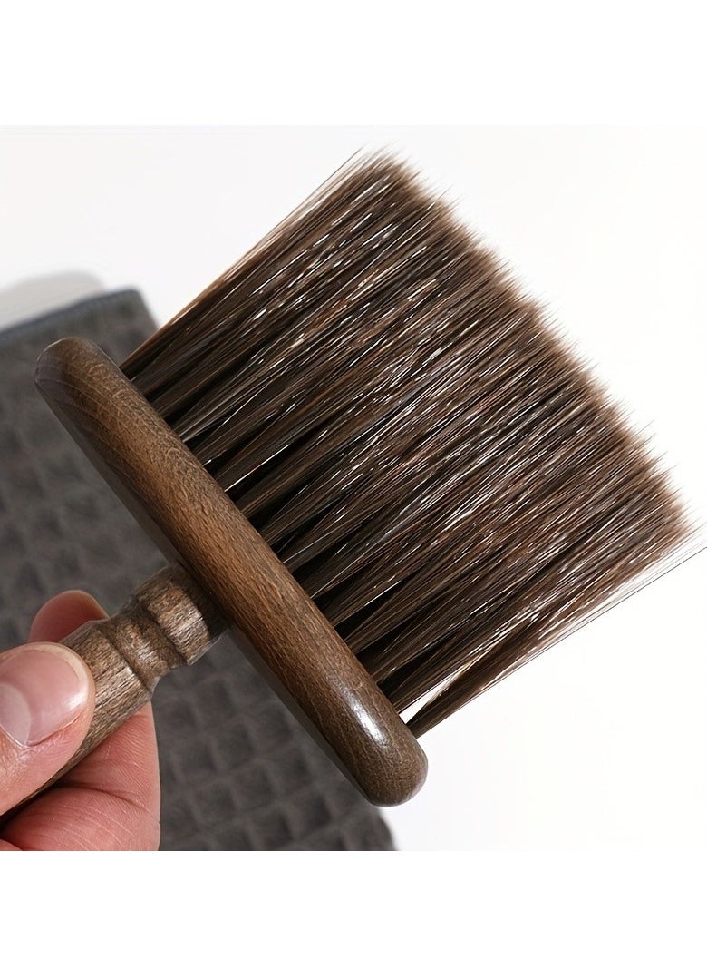 Generic - Car Interior Cleaning Brush, Super Soft Car Dust Brush, Car Interior Detailing Brush for Car Dashboard, Air Conditioning Vents, Leather, Computer, No Scratches (Brown, 1 Pack) - Image 1