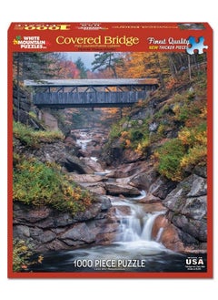 WHITE MOUNTAIN Puzzles Covered Bridges 1000 Piece Jigsaw Puzzle  - Image 3