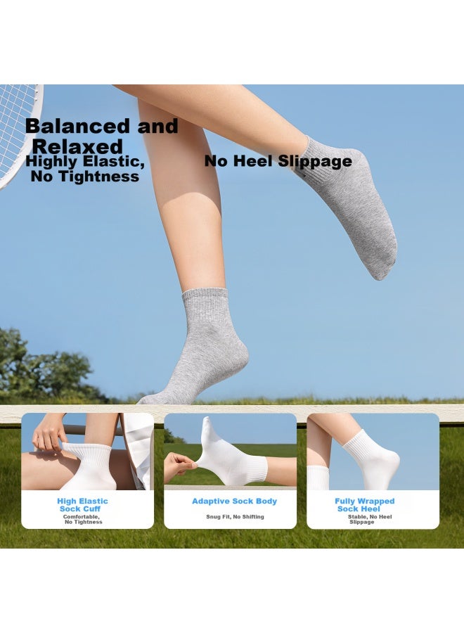 Badigao Disposable Socks Uni Daily Use No-wash Spring Summer Travel Military Training Mid-calf Short Socks Odor Resistant - Image 4