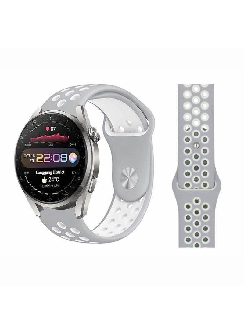 Perfii 5pcs Watchband Bundle Compatible with all Samsung, Huawei, Amazfit, Fitbit and Honor with 22mm band size - Image 2