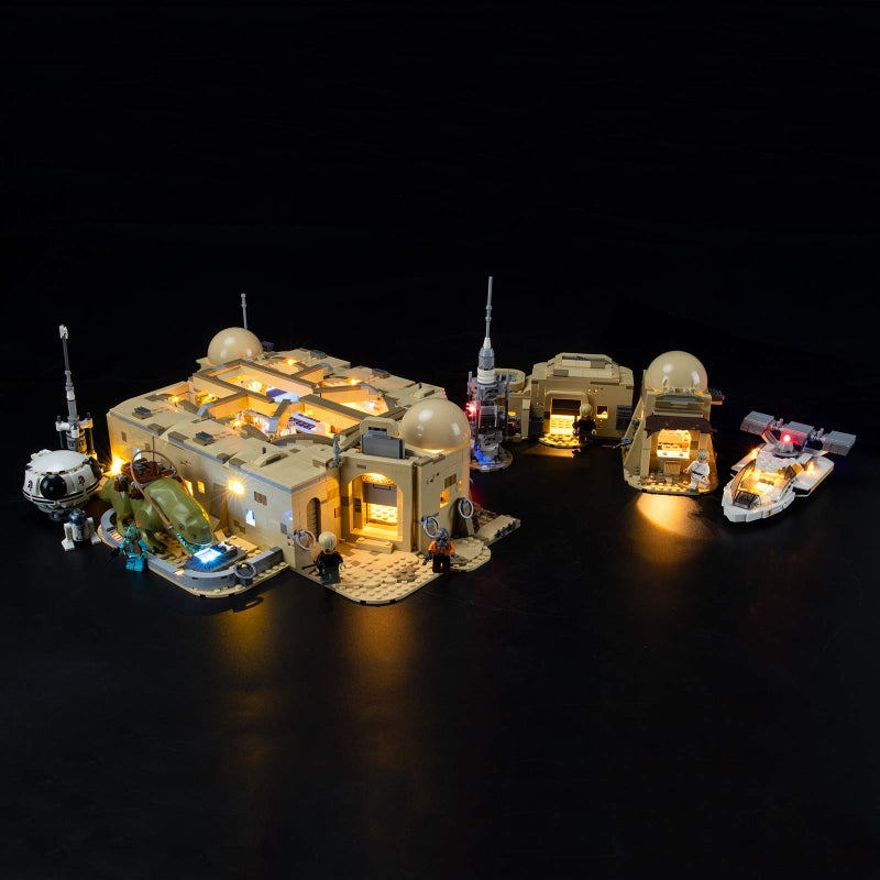 BRIKSMAX Led Lighting Kit for Mos Eisley Cantina - Compatible with Lego 75290 Building Blocks Model- Not Include The Lego Set - Image 2