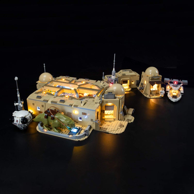 BRIKSMAX Led Lighting Kit for Mos Eisley Cantina - Compatible with Lego 75290 Building Blocks Model- Not Include The Lego Set - Image 1