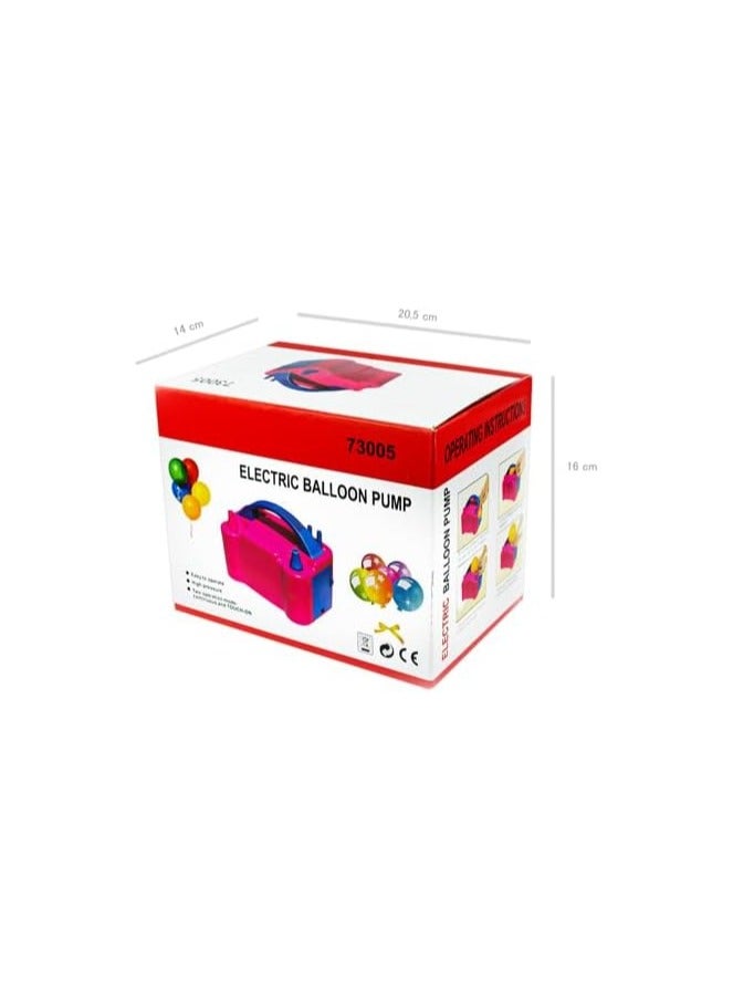 ليمتليس مضخة هواء كهربائية لنفخ البالونات (وردي) - Image 2