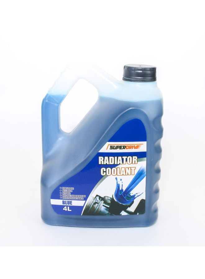Superdrive Engine Coolant for Car Radiator Anti Freeze & Boil 4L (Blue) - Image 1