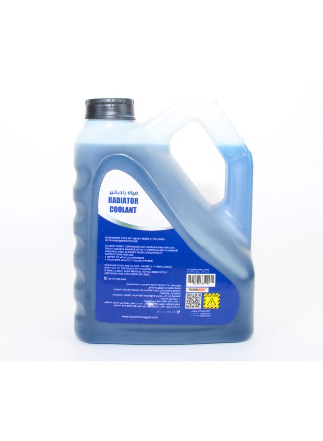 Superdrive Engine Coolant for Car Radiator Anti Freeze & Boil 4L (Blue) - Image 3