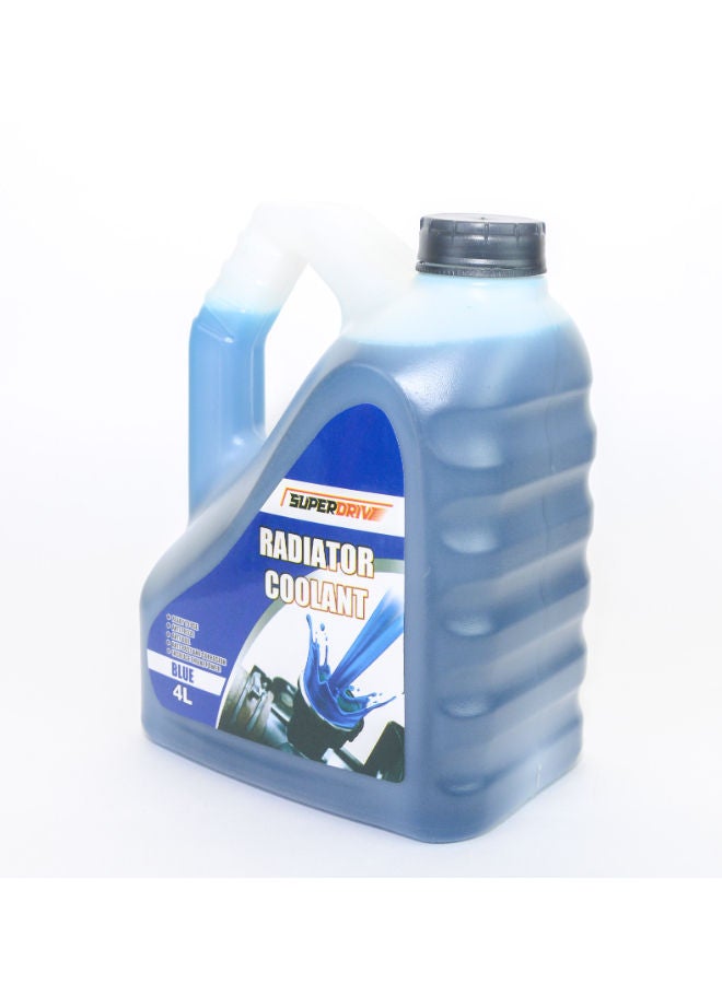 Superdrive Engine Coolant for Car Radiator Anti Freeze & Boil 4L (Blue) - Image 2