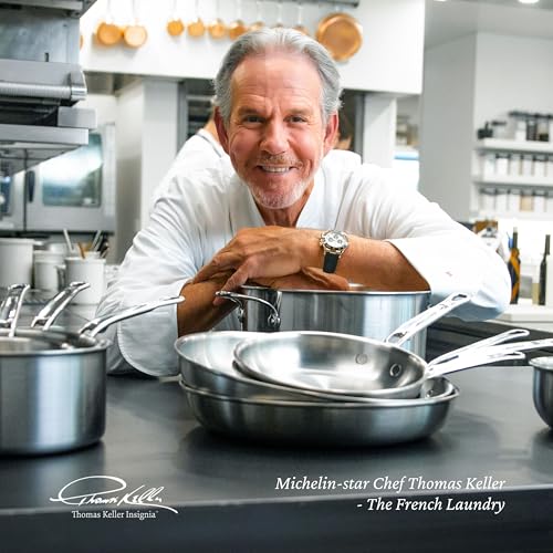 Hestan Thomas Keller Insignia by Hestan - Stainless Steel 12.5" Universal Lid - Image 3