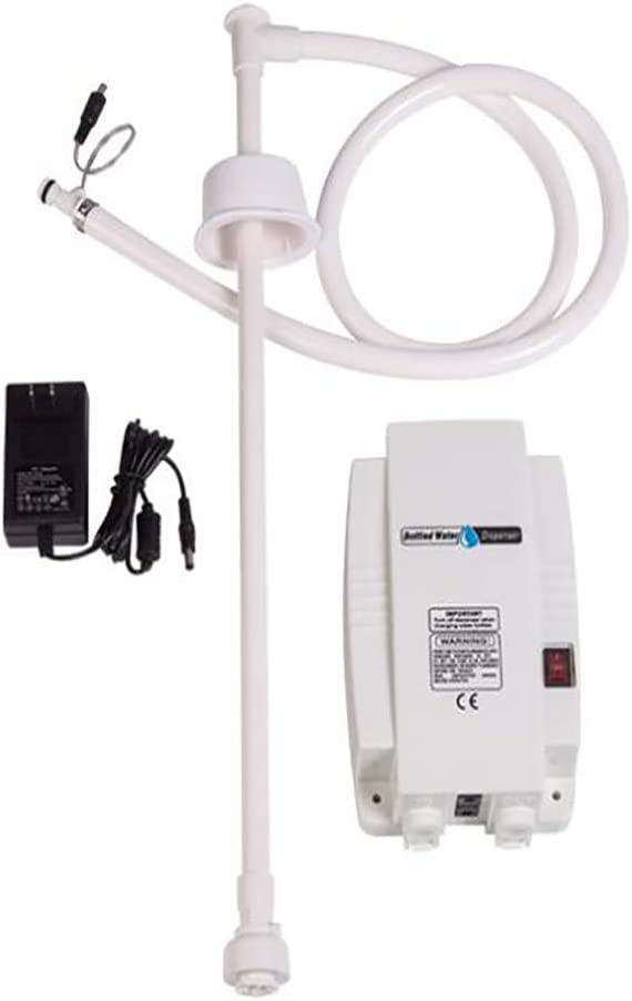 TDRSUPER Bottled Water Dispenser Pump System with Single Inlet, 110V 60PSI Drinking Water Electric Water Pump,Compatible with Coffee/Tea Maker, Water Dispenser,Ice Maker,Refrigerator - Image 2