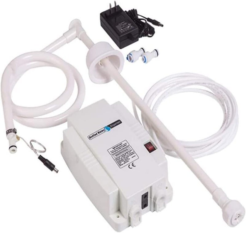 TDRSUPER Bottled Water Dispenser Pump System with Single Inlet, 110V 60PSI Drinking Water Electric Water Pump,Compatible with Coffee/Tea Maker, Water Dispenser,Ice Maker,Refrigerator - Image 3