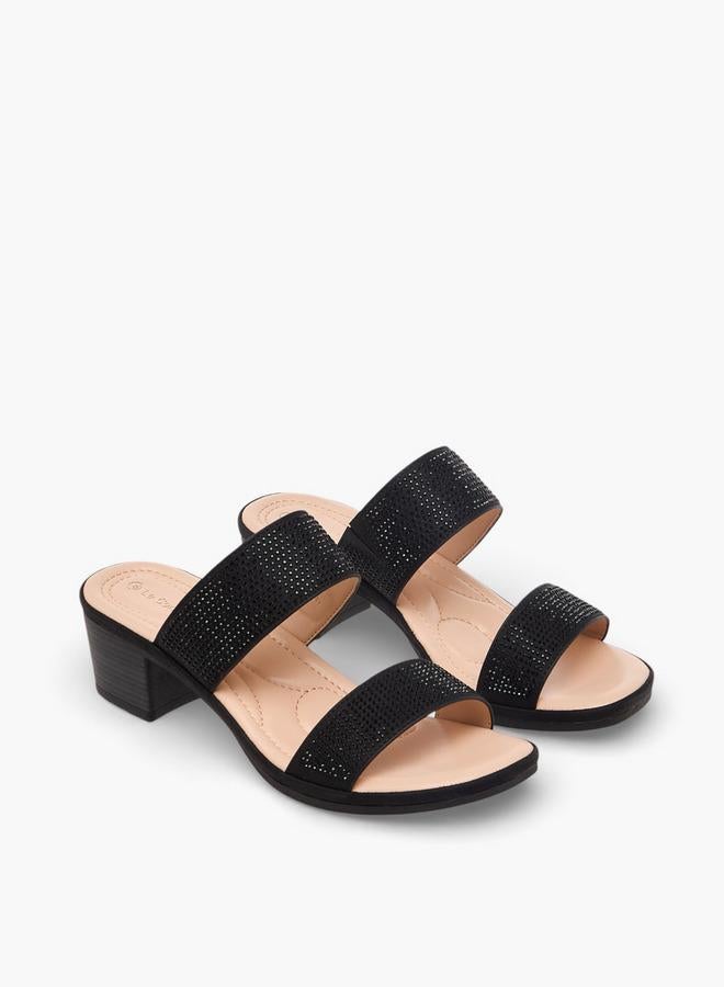 Le Confort Women Embellished Block Heel Sandals - Image 3