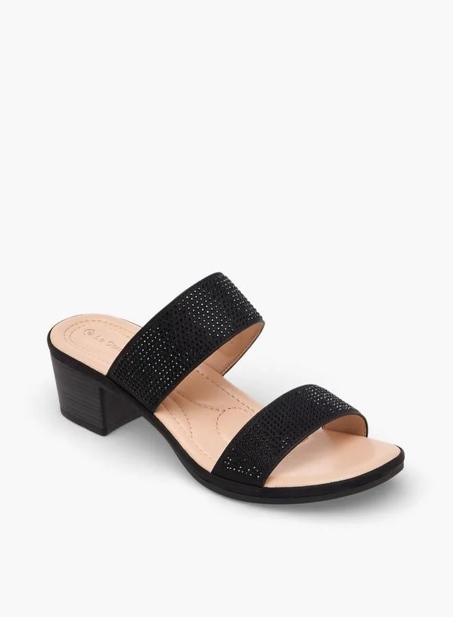 Le Confort Women Embellished Block Heel Sandals