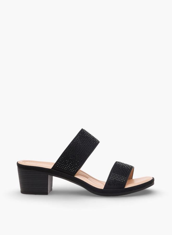 Le Confort Women Embellished Block Heel Sandals - Image 1
